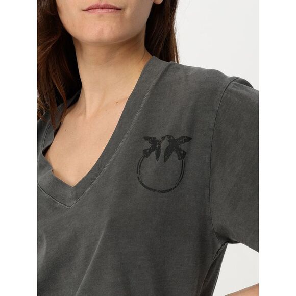 Pinko T-Shirt Woman Grey 1